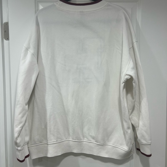 H&M Harvard White and Burgundy Crewneck Sweater - Picture 8 of 8
